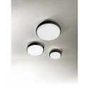 Fabas Luce Plafondarmatuur OLLY � 24CM rond, slagvast, schakelbaar IP54, zwart 