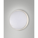 Fabas Luce Fabas Luce OLLY LED Ceiling luminaire, IP54, aluminum, white, � 24cm
