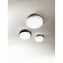 Plafondarmatuur OLLY � 30CM rond, slagvast, schakelbaar IP54, zwart 