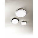 Fabas Luce Plafondarmatuur OLLY � 17.5CM rond, slagvast, schakelbaar IP54, wit 