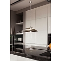 Fabas Luce Pendelarmatuur ARAGON bedienbaar met stem, incl. Smartluce E27 IP20, brons dimbaar