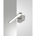 Fabas Luce Spiegelarmatuur NALA 300MM down, hoekig, schakelbaar, gebogen IP44, chroom 
