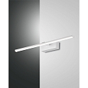 Spiegelarmatuur NALA 500MM down, hoekig, schakelbaar, gebogen IP44, wit 