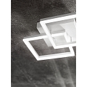 Fabas Luce BARD LED Ceiling luminaire 45x45cm, white
