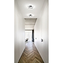 Fabas Luce wall and ceiling luminaire BARD IP20, satined, black dimmable