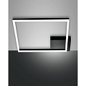 ceiling luminaire BARD IP20, satined, black dimmable