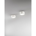 Fabas Luce Downlight PONZA IP20, deels gesatineerd, wit 