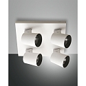 Spot MODO, GU10, 4x 35W, IP20, white