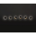Fabas Luce Wandarmatuur ARA roteerbaar, kantelbaar IP20, goud, zwart dimbaar