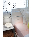 Fabas Luce battery table lamp BLUMA with sensor, dimmable IP20, white dimmable