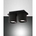Spot SMOOTH, GU10, 2x 10W, IP20, black