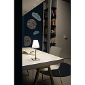 Fabas Luce Tafelarmatuur LUCY dimbaar G9 IP20, nikkel gesatineerd dimbaar