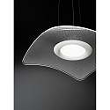 Fabas Luce Pendelarmatuur IBIZA IP20, wit dimbaar