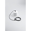 Fabas Luce Battery lamp ARMANDA IP54, white dimmable