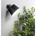 Fabas Luce Battery lamp ARMANDA IP54, black dimmable