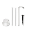 Battery lamp ARMANDA IP54, black dimmable