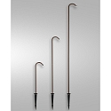 Fabas Luce Battery lamp ARMANDA IP54, rust brown dimmable