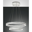 Fabas Luce Pendelarmatuur PALAU IP20, wit dimbaar