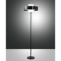 Staande lamp LOTO E27 IP20, zwart dimbaar