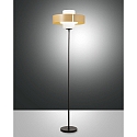 floor lamp LOTO E27 IP20, black dimmable