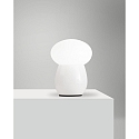 Fabas Luce table lamp FREDDY E27 IP20, white dimmable