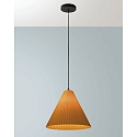 Pendelarmatuur CONE E27 IP20, zwart, wit