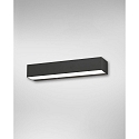 Wandarmatuur MISTRAL IP20, antraciet, gesatineerd
