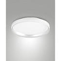 Plafondarmatuur ISY � 35CM CCT Switch, met sierring, met afstandhouder IP20, wit dimbaar