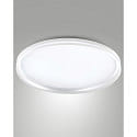 Plafondarmatuur ISY � 55CM CCT Switch, met sierring, met afstandhouder IP20, wit dimbaar