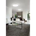 Fabas Luce Plafondarmatuur ISY � 55CM CCT Switch, met sierring, met afstandhouder IP20, wit dimbaar