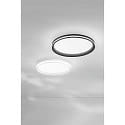 Plafondarmatuur ISY � 45CM CCT Switch, met sierring, met afstandhouder IP20