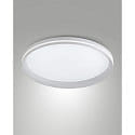 Plafondarmatuur ISY � 45CM CCT Switch, met sierring, met afstandhouder IP20, wit dimbaar