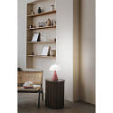 Fabas Luce Tafelarmatuur BLIP CCT Switch, met stekker IP20, baksteenrood dimbaar