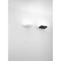 Fabas Luce Wandarmatuur GUIA hoekig, slagvast, indirect IP20, zwart 