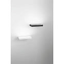Fabas Luce Wandarmatuur GUIA hoekig, slagvast, indirect IP20, zwart 