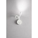 Fabas Luce Wandarmatuur FLUX met flexibele arm IP20, zwart
