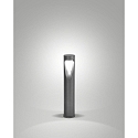 Lichtpaal TEO 60 IP65, metallic, zwart
