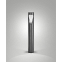Lichtpaal TEO 80 IP65, metallic, zwart
