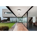 Fabas Luce outdoor ceiling luminaire OWEN IP65, dark grey