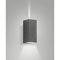 outdoor wall luminaire LULY IP65, dark grey