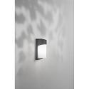 Fabas Luce outdoor wall luminaire GLUCK E27 IP54, dark grey
