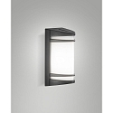 outdoor wall luminaire PIX E27 IP54, dark grey