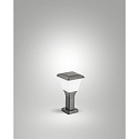 bollard lamp LENA 30 E27 IP65, dark grey