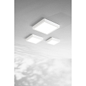 Fabas Luce Plafondarmatuur voor buiten GIAN IP54, wit
