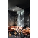 Fabas Luce Opbouw armatuur PACA rond IP20, gesatineerd, zwart