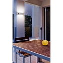 Fabas Luce TRIGG LED Outdoor luminaire/Wall luminaire, IP54, 14W, silver