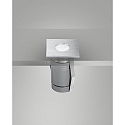 Fabas Luce floor recessed luminaire NAIRE 2 / 550X550MM square, passable, switchable IP67, stainless steel 