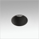 Faro Plafondinbouwarmatuur FOX LED IP20, zwart mat