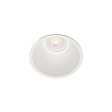 Plafondinbouwarmatuur FRESH GU10 IP65, wit mat