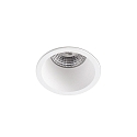 Plafondinbouwarmatuur FOX LED IP20, wit mat